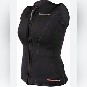 3MM Henderson Thermoprene Women’s Divewear  Zipper Vest SZ 4 SKU A130WF